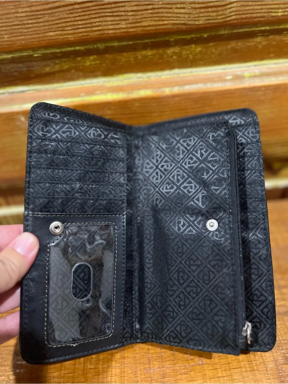 Kim Rogers Black Wallet